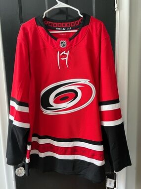 NHL Carolina Hurricanes Jersey Size 52 - New With Tags